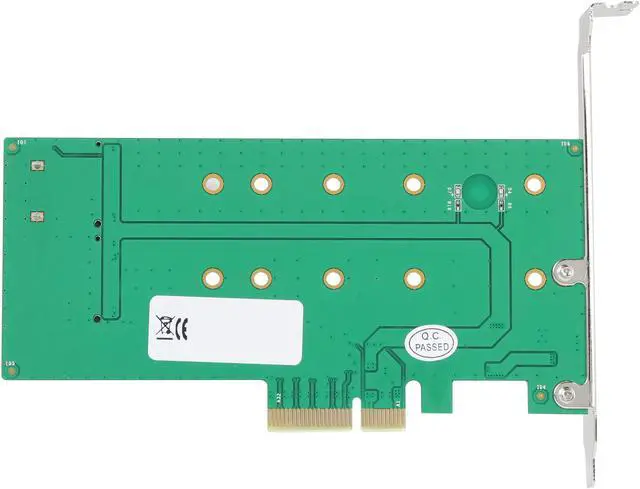 Alt view image 4 of 5 - SYBA PCI-Express 2.0 x4, 1x M.2 M-Key and 1x M.2 B-Key Card Model SI-PEX40122