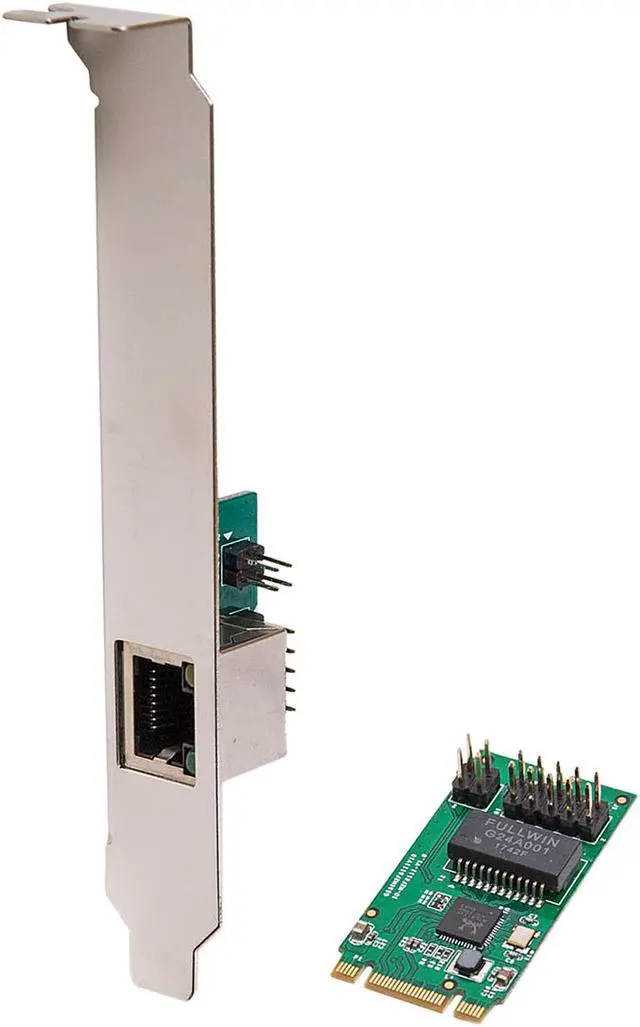 Alt view image 3 of 5 - SYBA M.2 (B & M-Key) PCI-e interface Single Port Gigabit Ethernet Modules Model SI-PEX24054