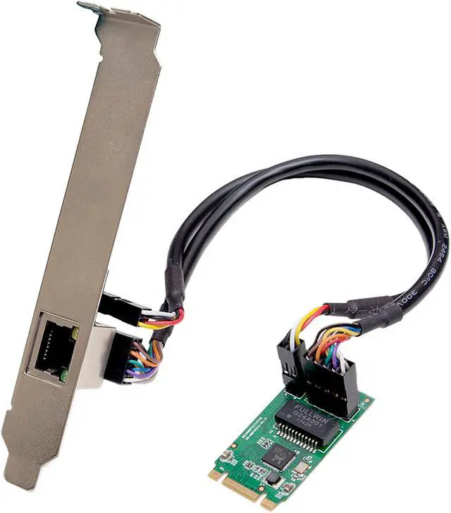 Alt view image 4 of 5 - SYBA M.2 (B & M-Key) PCI-e interface Single Port Gigabit Ethernet Modules Model SI-PEX24054