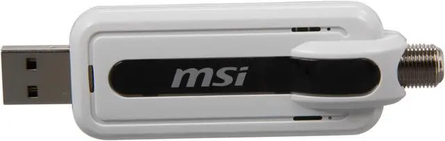 Alt view image 2 of 6 - MSI DigiVOX ATSC (WHITE) USB TV Tuner Stick - Watch and Record HDTV on your PC