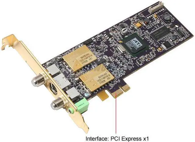 Alt view image 2 of 9 - VisionTek 900192 TV Wonder 650 Combo PCIe HDTV Tuner PVR w/Remote