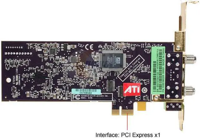 Alt view image 5 of 9 - VisionTek 900192 TV Wonder 650 Combo PCIe HDTV Tuner PVR w/Remote