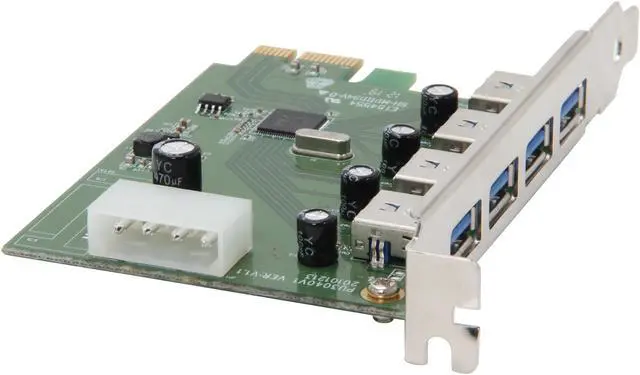 Alt view image 5 of 7 - VisionTek USB 3.0 PCI-E Expansion Card Model 900544