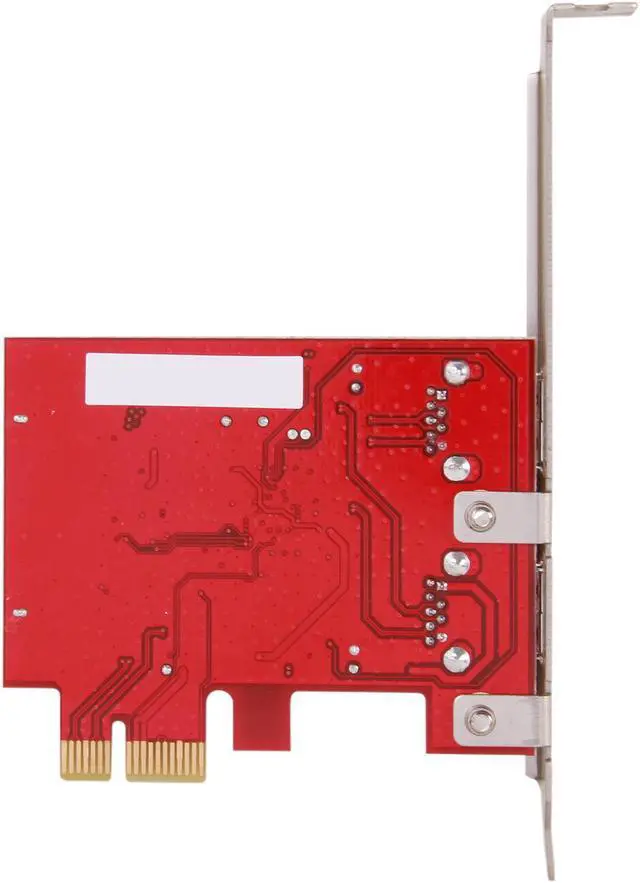 Alt view image 4 of 6 - VisionTek Connect Series USB 3.0 2-port PCIe Small Form Factor host adapter card -900598