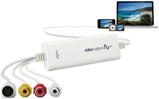 Alt view image 4 of 7 - Elgato Video Capture, Capture Analog Video for Mac or PC, iPad and iPhone