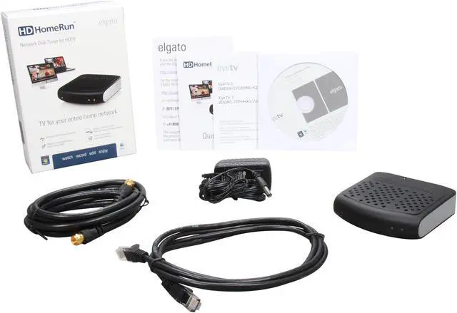 Alt view image 5 of 5 - elgato HDHomeRun Network Dual Tuner TV Box for Mac/PC