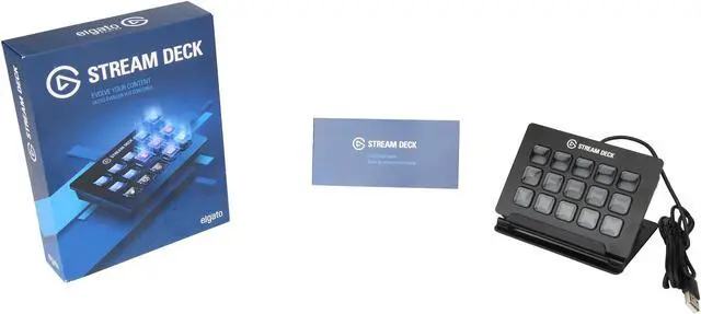 Alt view image 10 of 10 - Elgato Stream Deck - Live Content Creation Controller with 15 Customizable LCD Keys, Adjustable Stand, for Windows 10 and macOS 10.11 or Later