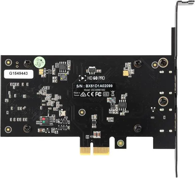 Alt view image 4 of 5 - Elgato Game Capture HD60 Pro PCIe Capture Card, Stream and Record in 1080p 60 FPS