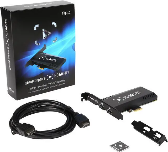 Alt view image 5 of 5 - Elgato Game Capture HD60 Pro PCIe Capture Card, Stream and Record in 1080p 60 FPS