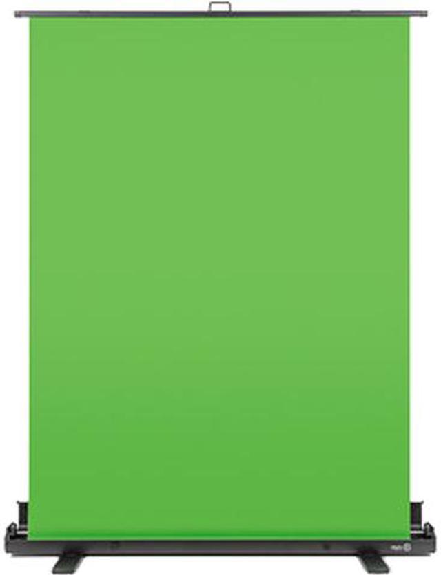 Elgato Green Screen - Collapsible Chroma Key Panel for Background Removal,  Auto-locking Frame, Wrinkle-resistant Chroma-green Fabric, Aluminum Hard 