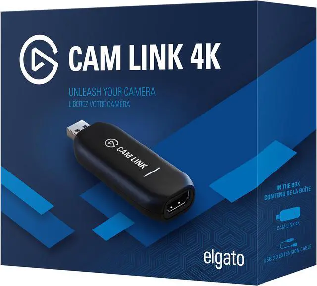 Alt view image 4 of 5 - Elgato Cam Link 4K - HDMI to USB 3.0 Camera Connector, Broadcast Live and Record in 1080p60 or 4K at 30 fps via a Compatible DSLR, Camcorder or Action Cam