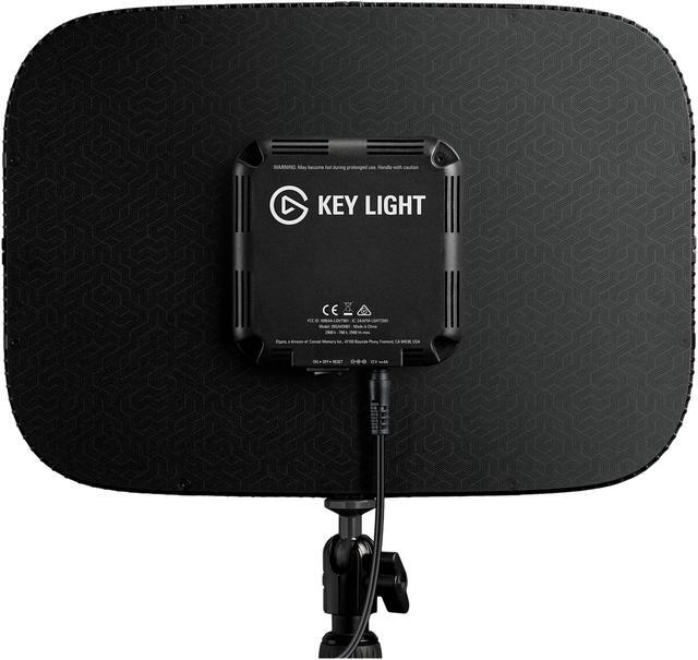 Alt view image 8 of 11 - Elgato Key Light - Professional Studio LED Panel, App-controlled, 2800 Lumens, Color Temperature Adjustable, Desk Mount Included, for PC and Mac