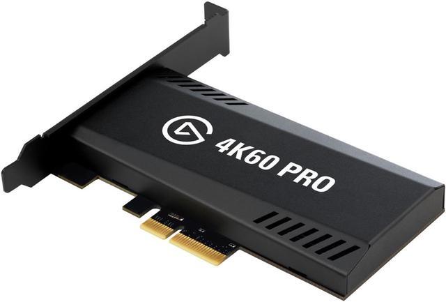 Elgato Game Capture 4K60 Pro MK.2 - 4K60 HDR10 Capture and Passthrough,  PCIe Capture Card, Superior Low Latency Technology 