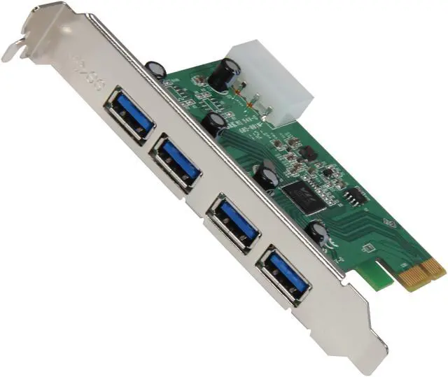 Main image of Wintec FileMate 4-Port USB 3.0 PCI Express Card Model 3FMPCIE02U3-4P-R