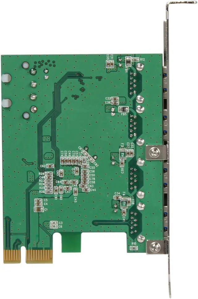 Alt view image 4 of 6 - Wintec FileMate 4-Port USB 3.0 PCI Express Card Model 3FMPCIE02U3-4P-R