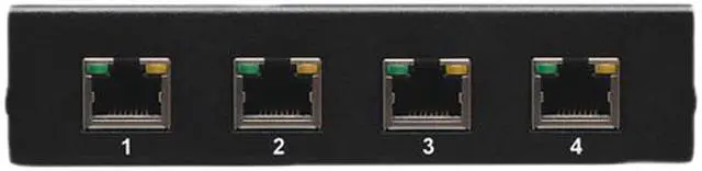Alt view image 2 of 3 - Tripp Lite DVI over Cat5 Extender/Splitter, 4-Port B140-004