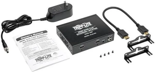 Alt view image 3 of 5 - Tripp Lite 4-Port HDMI over Cat5/Cat6 Extender/Splitter, Box-Style Transmitter for Video and Audio, 1080p @60Hz up to 150-ft., TAA
