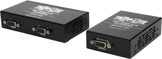 Main image of Tripp Lite VGA over Cat5 Extender Kit (Transmitter + Receiver) B130-101-2