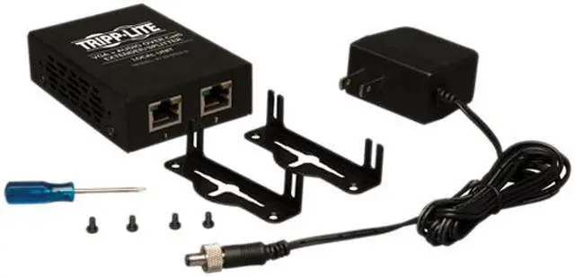 Alt view image 3 of 3 - Tripp Lite VGA + Audio over Cat5 Extender 2-Port Transmitter HD15 RJ45 TAA B132-002A-2