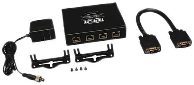 Alt view image 3 of 3 - Tripp Lite VGA over Cat5 Extender 4-Port Transmitter B132-004-2