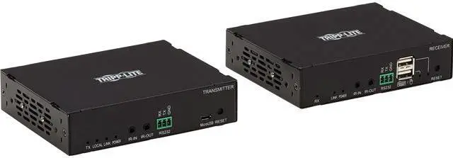 Main image of Tripp Lite HDMI over Cat6 Extender Kit with Power over Cable - 4K @ 60 Hz, 4:4:4, 328 ft. (100m) B127E-1A1-HH