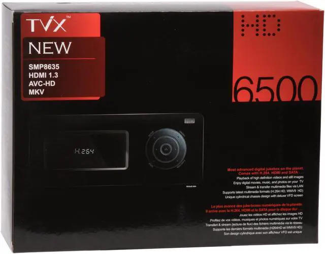 Alt view image 10 of 10 - DViCO TViX HD Meidia Player with Network M-6500A