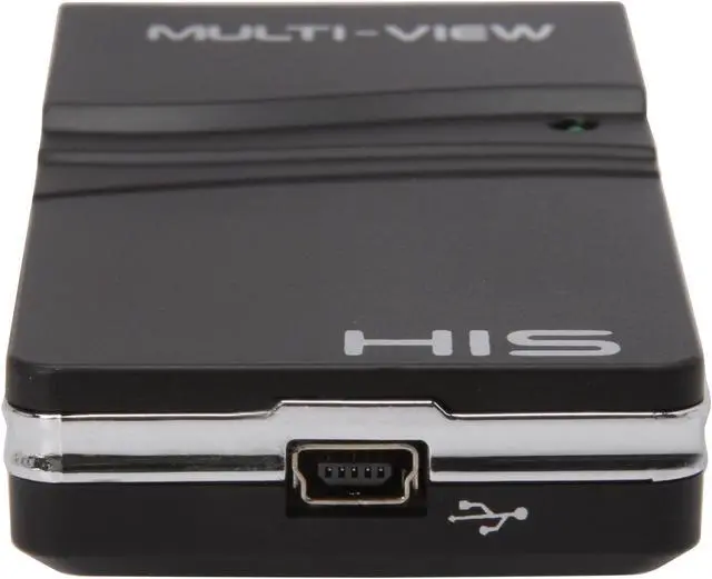 Alt view image 2 of 6 - HIS HMV-MAC-PC Multi-View USB Graphics Adapter Retail PC/MAC(RoHS)