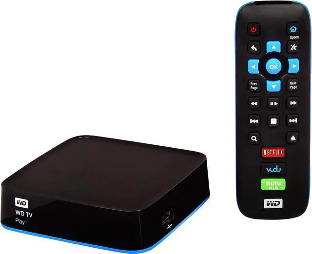 Alt view image 5 of 9 - WD TV Play Media Player WDBMBA0000NBK-HESN