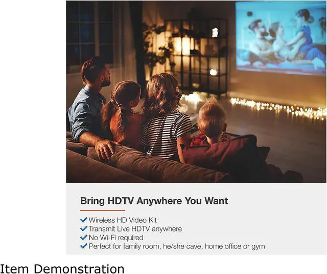 Alt view image 3 of 7 - SCREENBEAM MyWirelessTV 2 (MWTV2KIT01) Multi-Room Wireless HD Video Kit