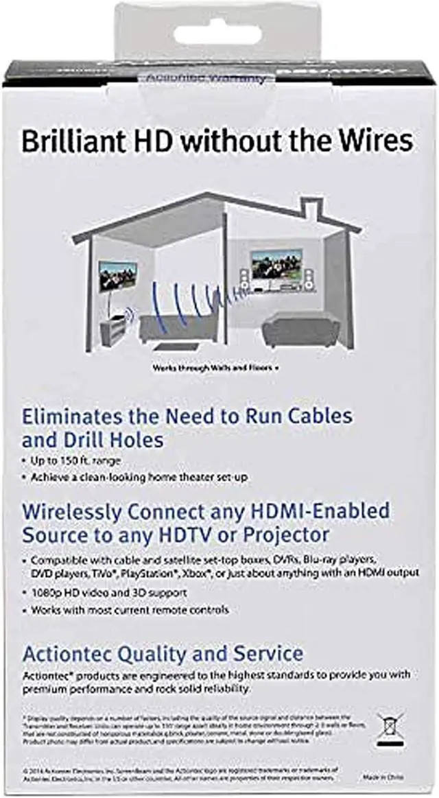 Alt view image 7 of 7 - SCREENBEAM MyWirelessTV 2 (MWTV2KIT01) Multi-Room Wireless HD Video Kit