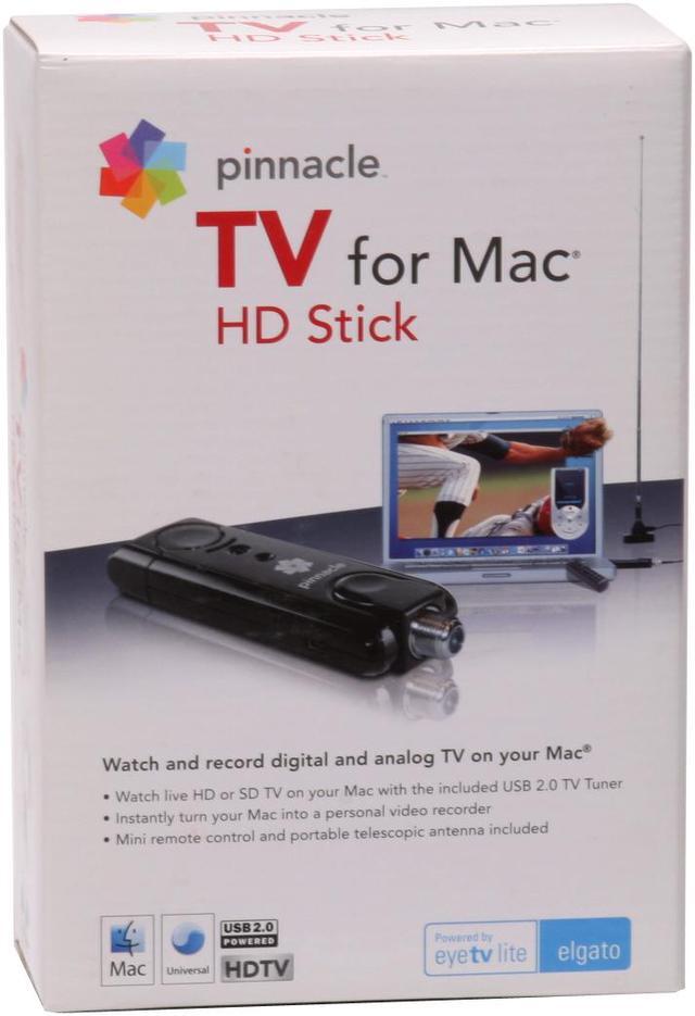 Alt view image 10 of 10 - Pinnacle 8230-10017-91 TV for Mac HD Stick w/ Elgato EyeTV Lite