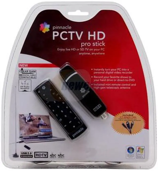 Alt view image 5 of 5 - Pinnacle PCTV HD Pro Stick USB 2.0 TV Tuner & Capture w/full DVR Functionality