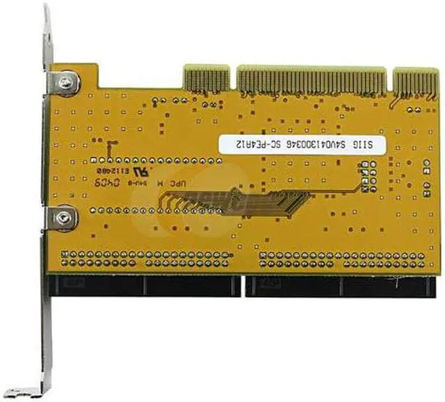 Alt view image 3 of 5 - SIIG SC-PE4A12 PCI IDE Dual channel Ultra ATA controller with 40-pin/80-wire cable