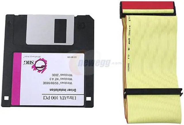 Alt view image 4 of 5 - SIIG SC-PE4A12 PCI IDE Dual channel Ultra ATA controller with 40-pin/80-wire cable