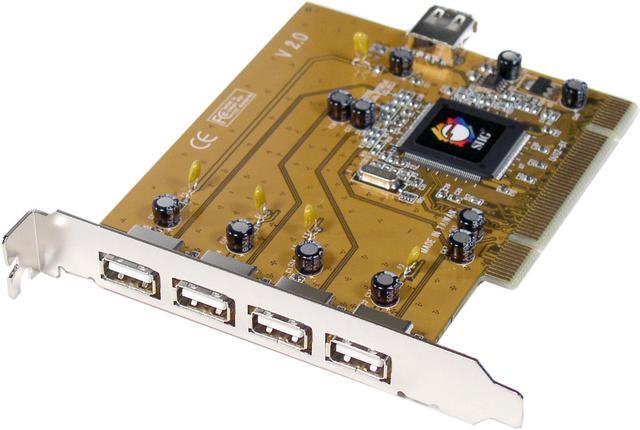 Main image of SIIG PCI to USB Card Model JU-P50212