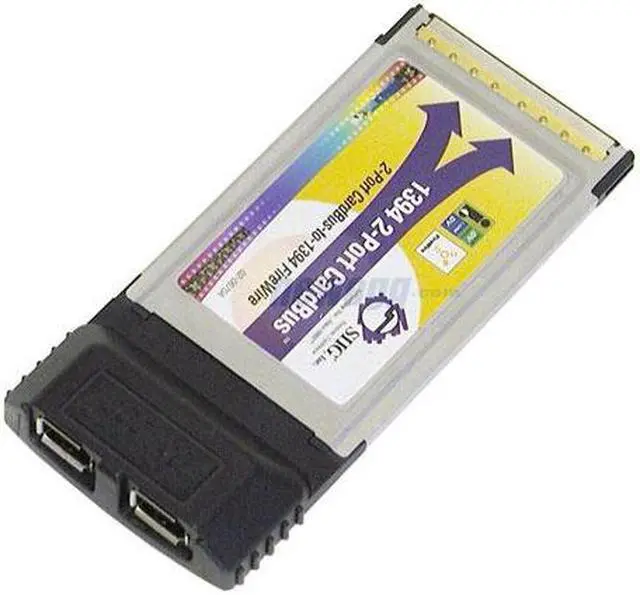 Main image of SIIG NN-PC2012 IEEE 1394 PCMCIA Card 2 x IEEE 1394
