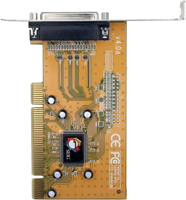 Alt view image 2 of 4 - SIIG High-Speed PCI to Parallel Card Model JJ-P00112