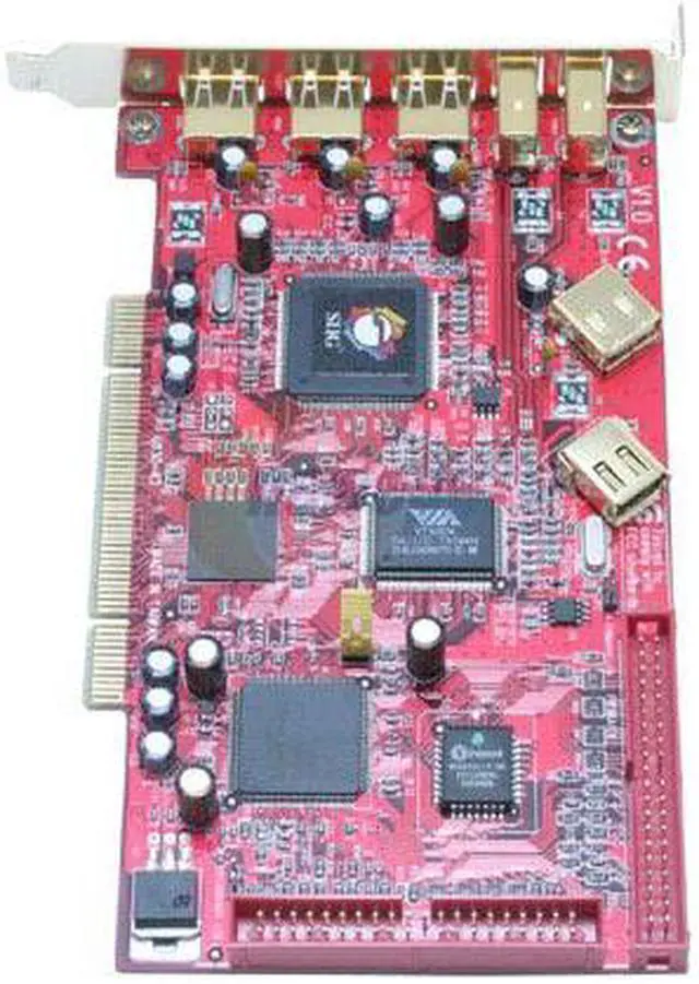Alt view image 2 of 5 - SIIG USB2.0 + 1394 + UltraATA133 RAID Card Model JU-NNBR11
