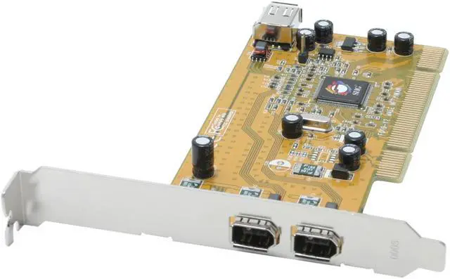 Main image of SIIG IEEE1394 3-port PCI Card Model NN-440012