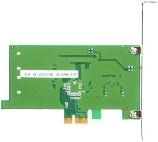 Alt view image 4 of 6 - SIIG SC-SAE012-S2 PCI-Express x1 SATA II (3.0Gb/s) Controller Card