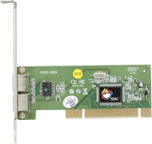 Alt view image 3 of 5 - SIIG PCI to PS/2 Card Model JJ-PA0012-S1