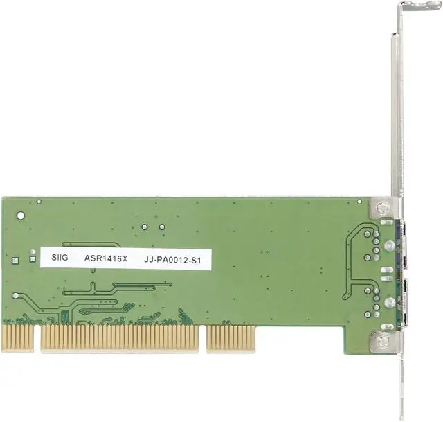Alt view image 4 of 5 - SIIG PCI to PS/2 Card Model JJ-PA0012-S1