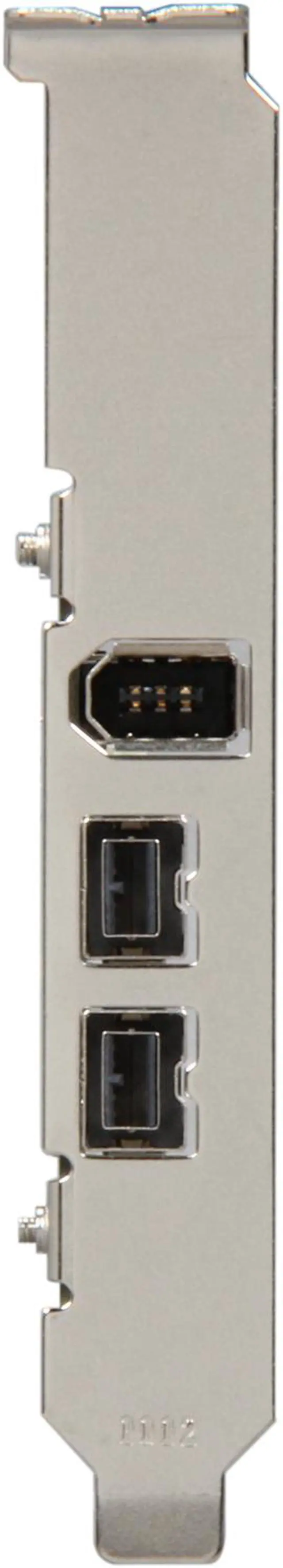 Alt view image 3 of 5 - SIIG 3-Port FireWire 800 PCIe Card Model NN-E38012-S3