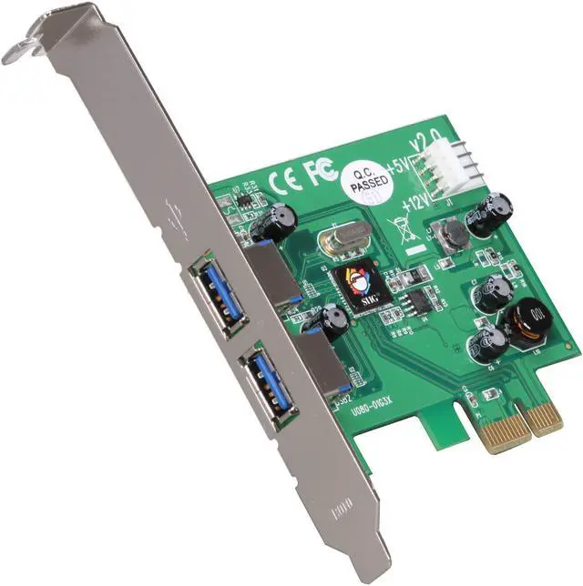 Main image of SIIG  JU-P20412-S2  PCI Express to 2-Port USB 3.0 SuperSpeed Card