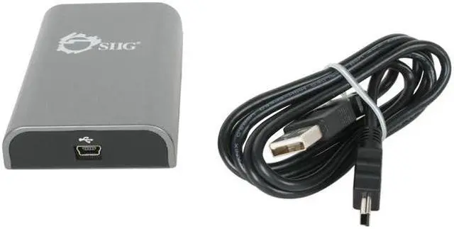 Alt view image 4 of 5 - SIIG USB2.0 to VGA Pro External Video Card Display Extender JU-VG0012-S1