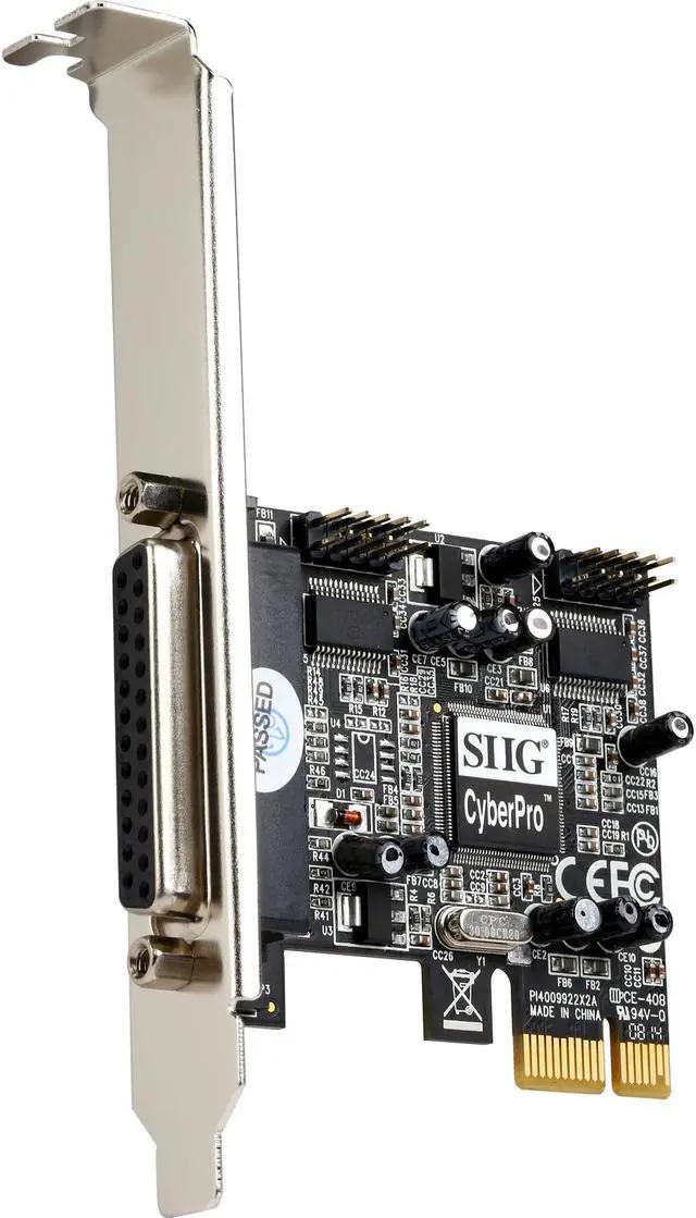 Main image of SIIG PCIe Card w/ 2 Serial and 1 Parallel Port Model JJ-P21211-S1