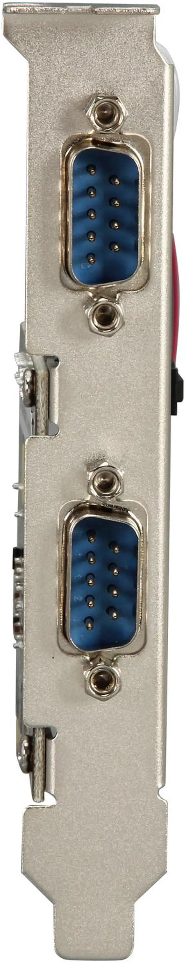 Alt view image 2 of 5 - SIIG 2-Port RS232 Serial PCIe with 16950 UART Model JJ-E02111-S1