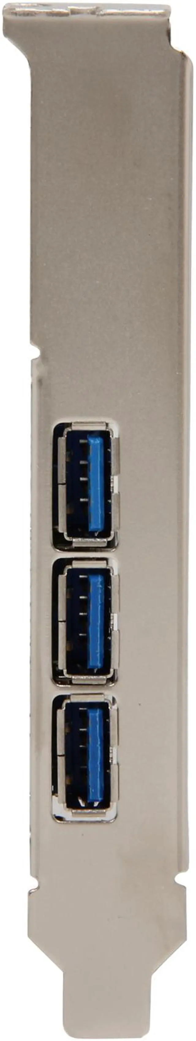 Alt view image 2 of 7 - SIIG USB 3.0 4-Port PCIe i/e Model JU-P40212-S1