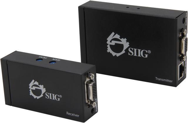 Extensor SIIG VGA y Audio CAT5 - CE-VG0N11-S1