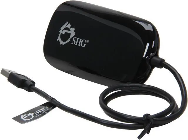 Main image of SIIG JU-DV0211-S1 USB to DVI/VGA External Video Card Multi Monitor Video Adapter